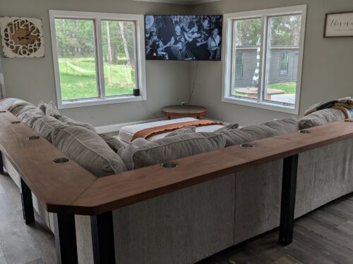 Custom Bar Rail Table